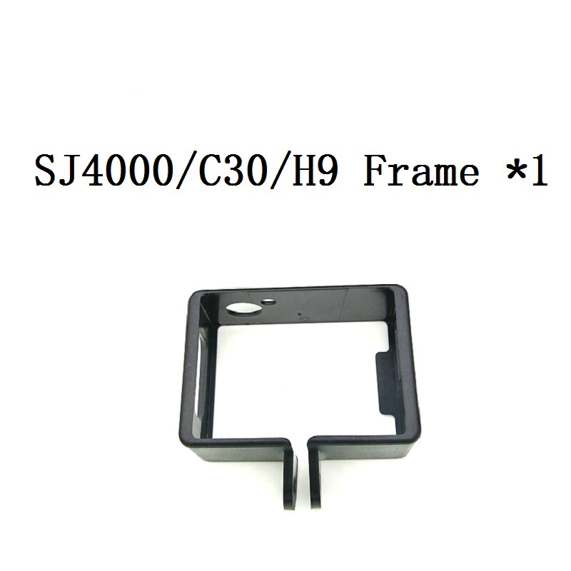 Zmniejsz hałjak wiatru sjcam sj 8/7/6 osłona przeciwwiatrowa gąbka ochronna rama etui na xiaomi Yi 4 K/4 K +/S300 H9R akcesoria robić aparatu: sj4000 H9 C30 rama