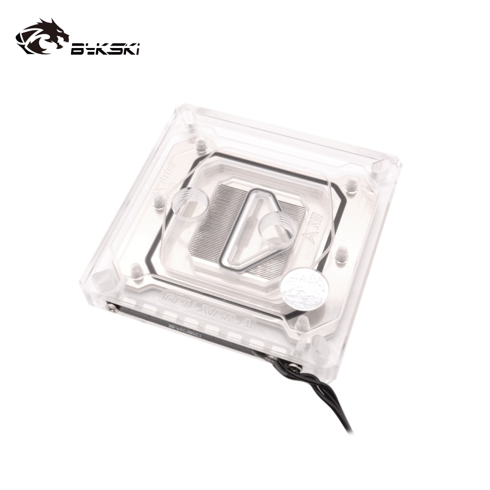 Bykski CPU Water Block use for INTEL LGA1150 1151 1155 1156 2066 X99 X299 I7 / 5V 3PIN Header A-RGB Light support AURA SYNC