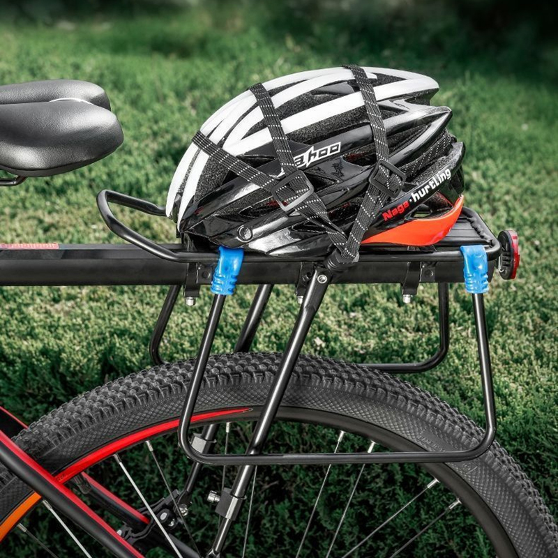 1Pc Fiets Motorfiets Elastische Koffer Met Veiligheidshaak-Veelzijdig Helm Mesh Gear Transport Duurzaam En Strak Voor Dagelijks Reizen