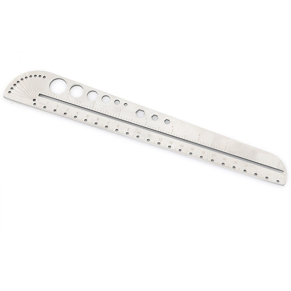 Protractor Carpenter Tools Multifunctional Ruler Stainless Steel Angle Protractor Measuring Tool Protractor Ruler Woodworking