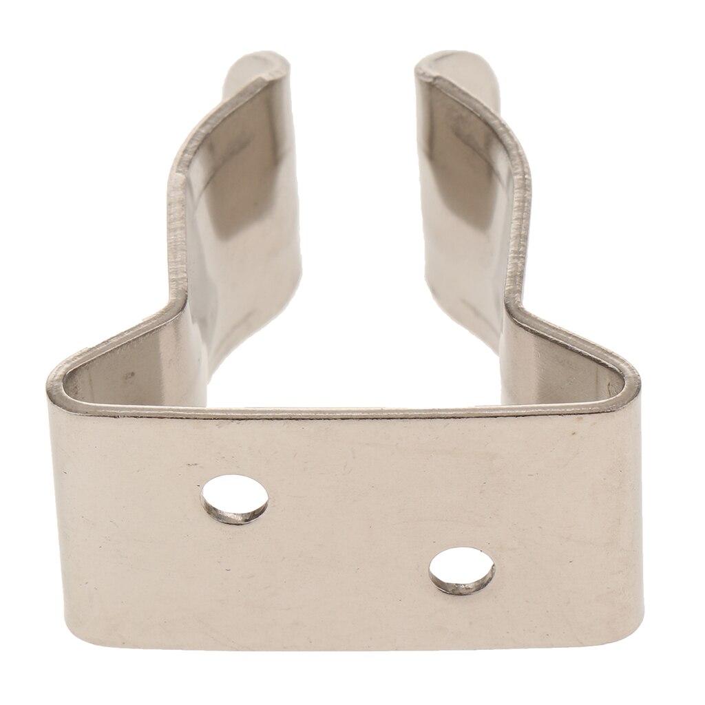 304 Stainless Steel Pole Storage Clip Spring Clamp Holder Bracket For Marine Yachts 5/8 inch to 1 inch Corrosion Resistance