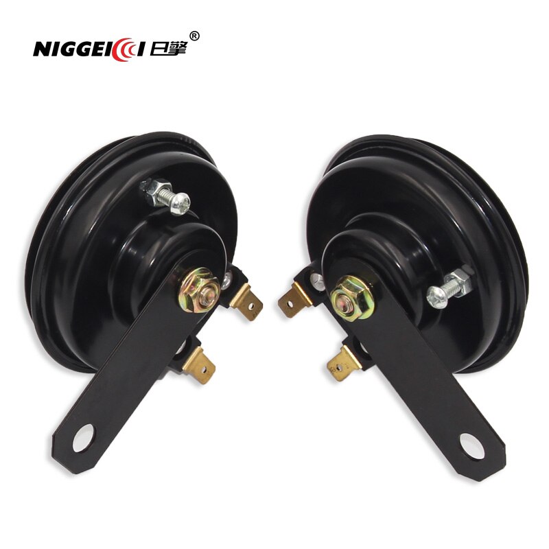 The sound of motorcycle horn is loud and bright, and the installation is convenient. 12V is greater than or equal to 105dB