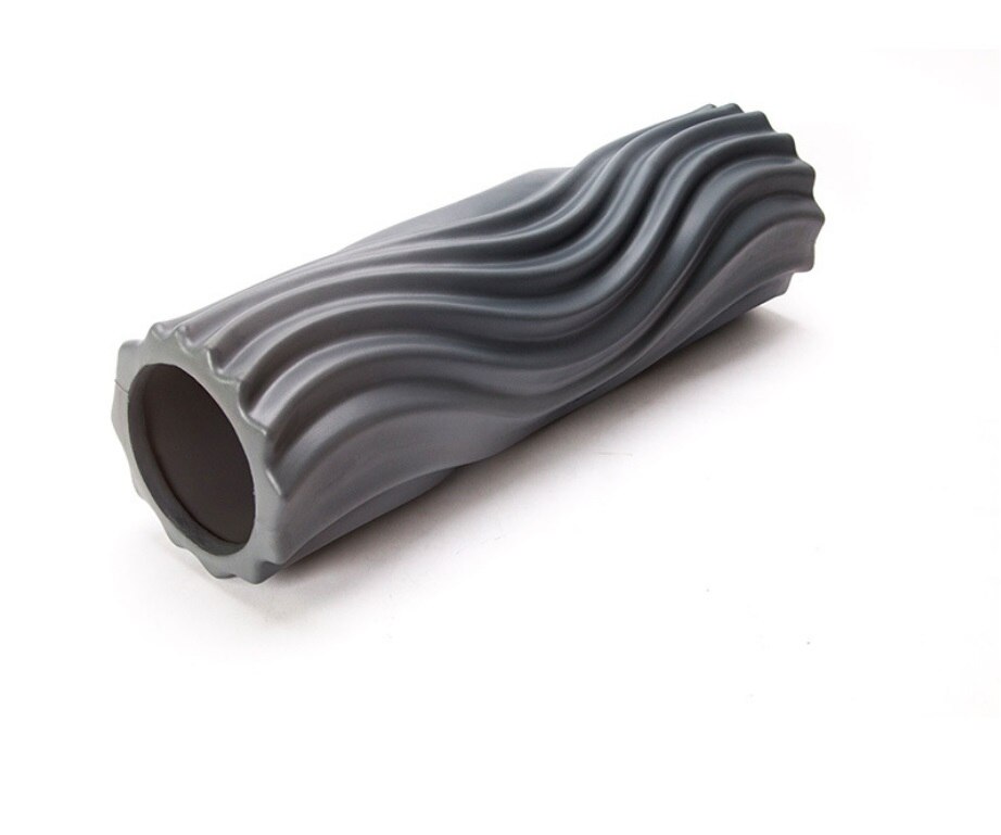 33cm 45cm skum skaft stovepipe rulle mace yoga kolonne yoga fitness massage yoga foam roller muskel relaxer: 45cm grå