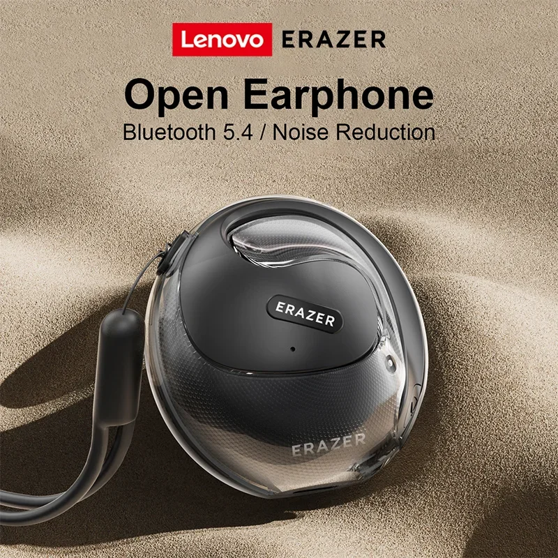 Lenovo ERAZER X15 Pro OWS Drahtlose Kopfhörer Bluetooth 5.4 Ohrhörer Sport Kopfhörer HIFI Sound Rauschunterdrückung mit Mikrofon