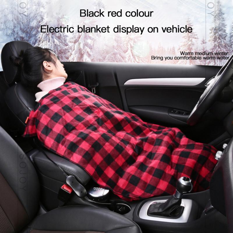 100cm * 60cm 12v Auto Heizung Decke Auto Bett Automobil Innen Elektrische Heizung Abdeckung für Winter Straße reisen Camping