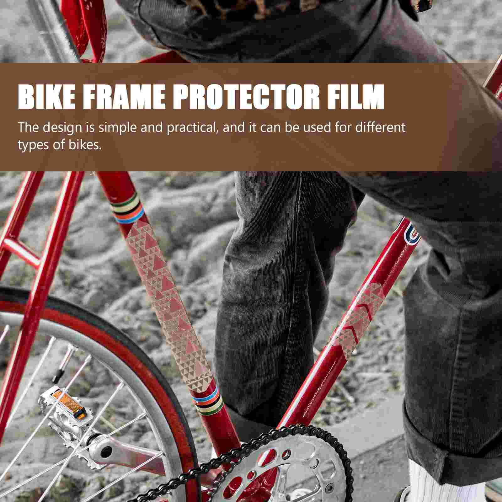 1 Set Waterproof Bike Decal Self-adhesive Sticker Bike Sticker Mountain Bike Sticker