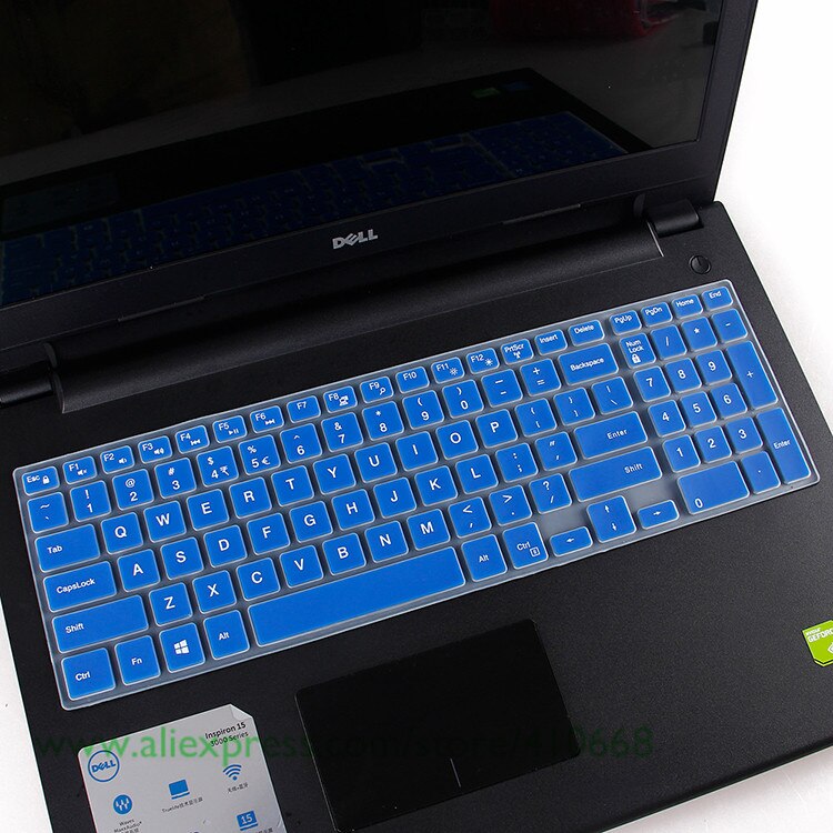 15.6 inch laptop keyboard cover Protector for Dell inspiron 15 5000 5568 15CR 15cr-4528b Vostro 15-3559 Ins15 5565 5567 7567