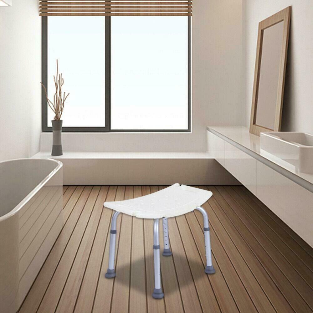 Silla de baño para ancianos, asiento de ducha de 7 velocidades, altura ajustable, bañera, Banco Silla de ducha, taburete para discapacitados, embarazadas