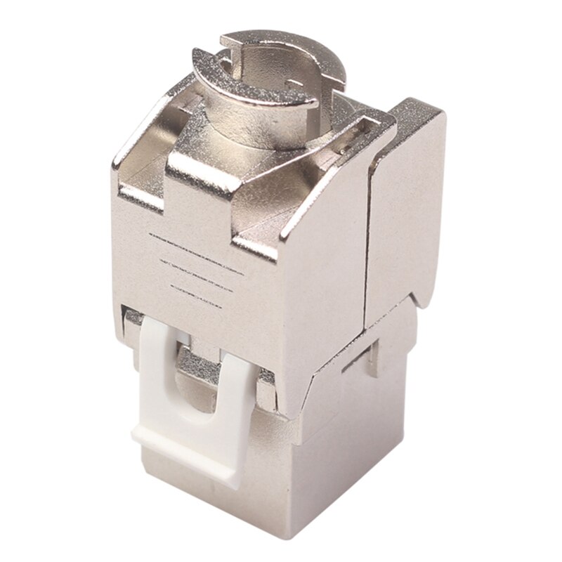 MOOL Network Interface,Rj45 Jack Network Cable Interface Rj45 Shielded Keys Tone Ethernet Module Jack Suitable for Cat6 Cable