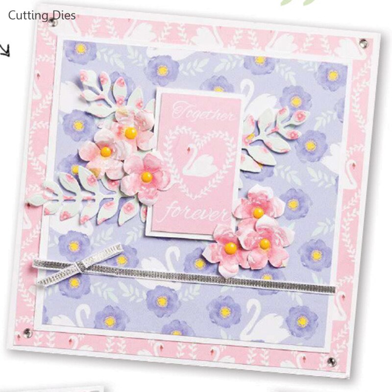 14Pcs/lot 15x20cm Rose Flower Pattern Scrapbooking Pad Paper Origami Art Background Paper Card Making DIY Scrapbook Paper Crafts