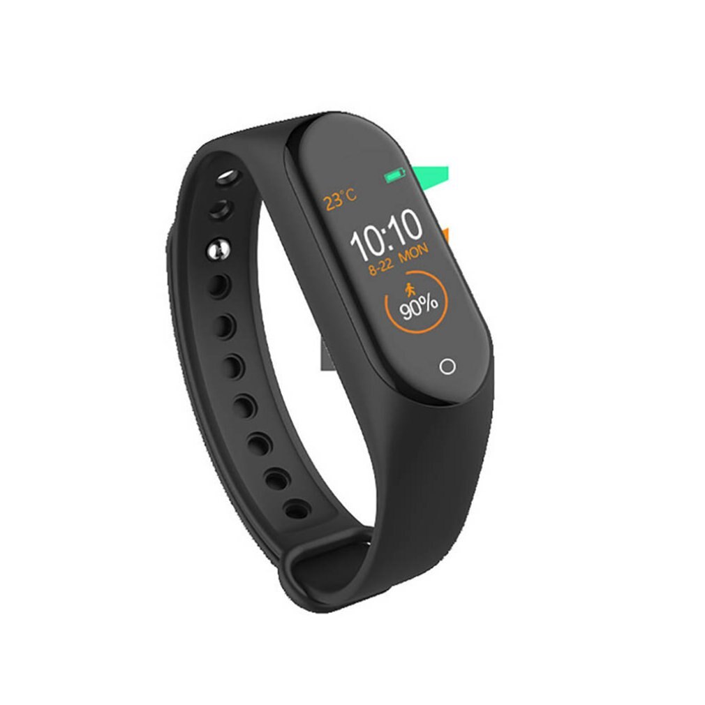 M4 smart watch fitness heart rate blood pressure watch smart bracelet sports Android watch smart bracelet bracelet VIKEFON: 1