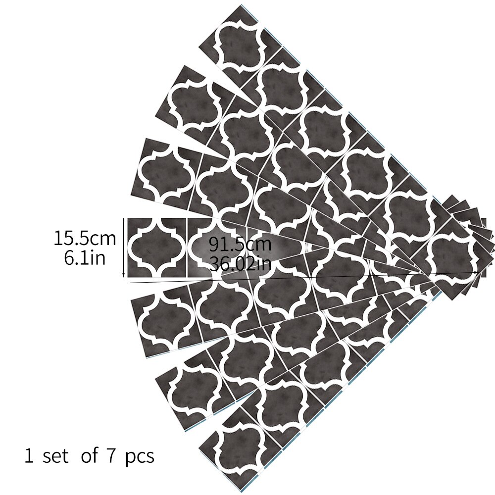 Floor Stickers Woonkamer Badkamer Waterdicht Muursticker Pvc Zelfklevende Vloer Lantaarn Decoratie Behang Vloertegels