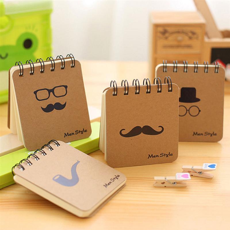 8pcs Portable Notebook Memo Pads Notebook Portable Notepad Pocket Book for Office School College Home