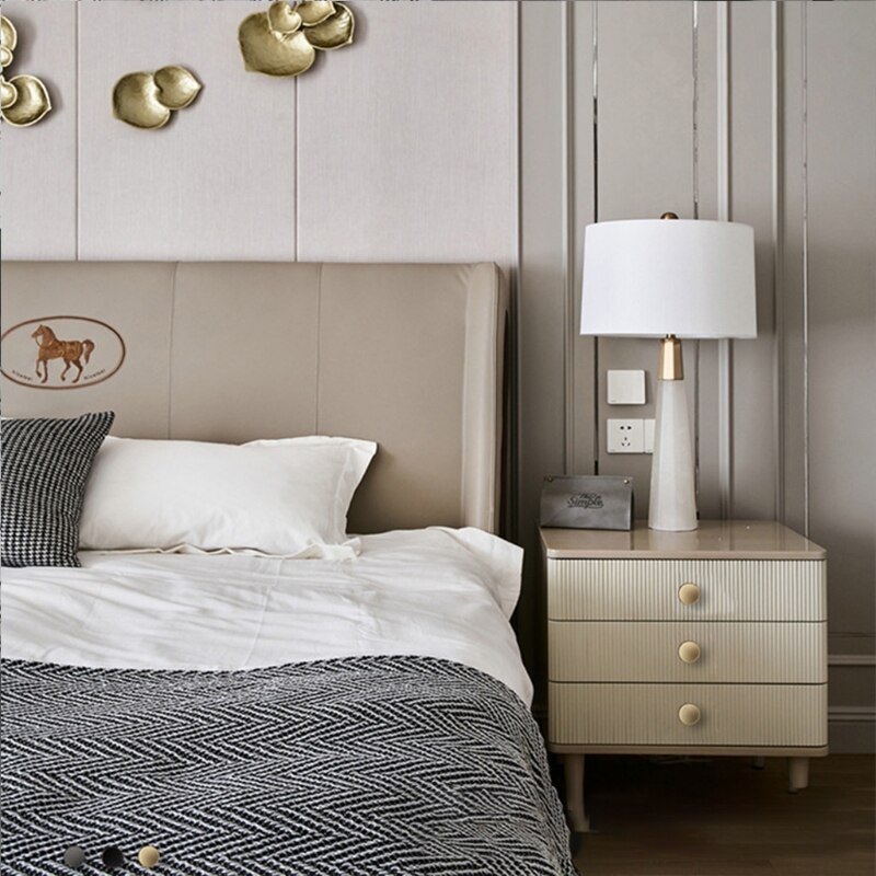 Cabinet Knob Round Drawer Handle Kitchen Heavy Duty Drawer Knob 3 Colors