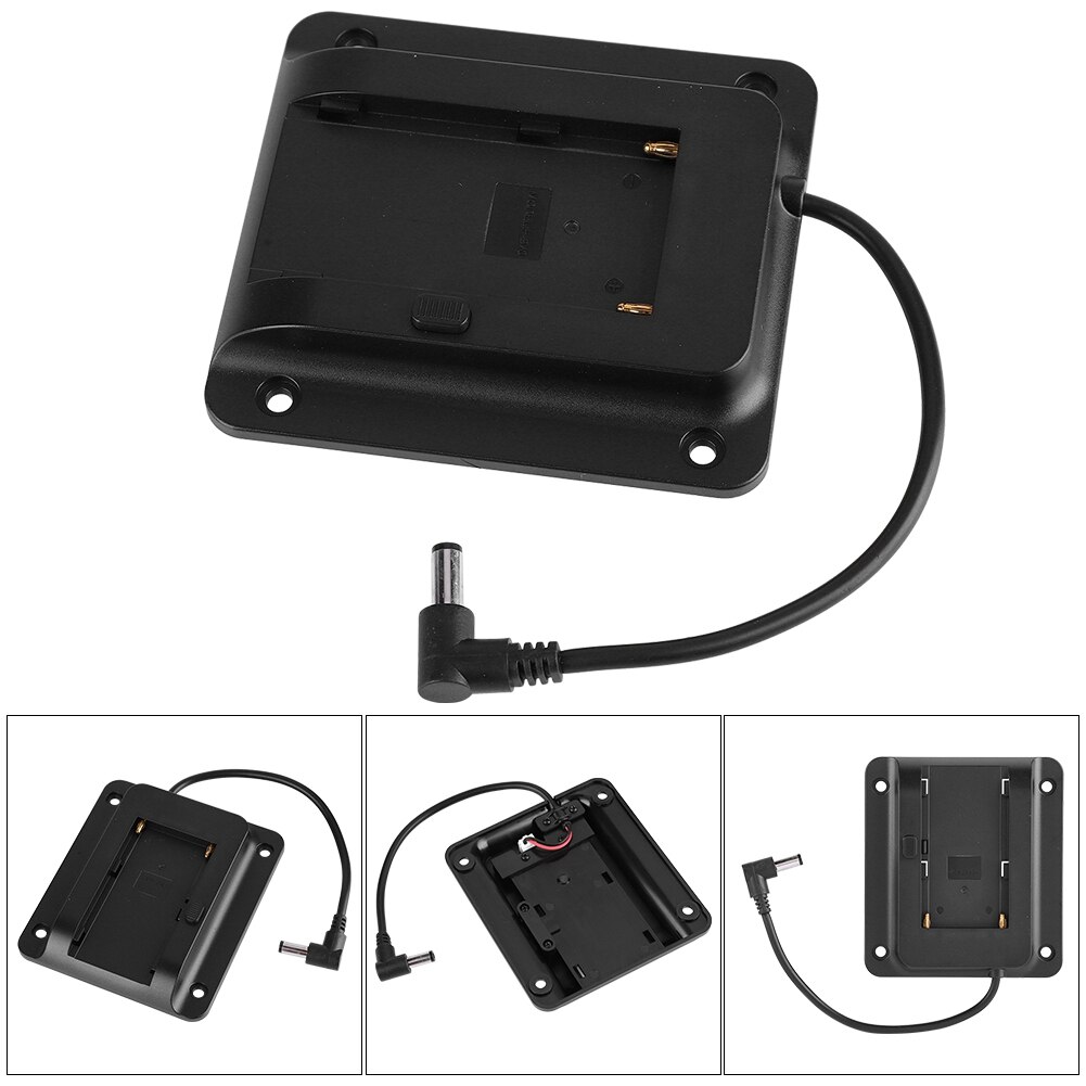 til vesa batteri kamera adapter tallerken til sony np -f970 f550 f770 f970 f960 f750 batterier lader tilbehør plast og metall