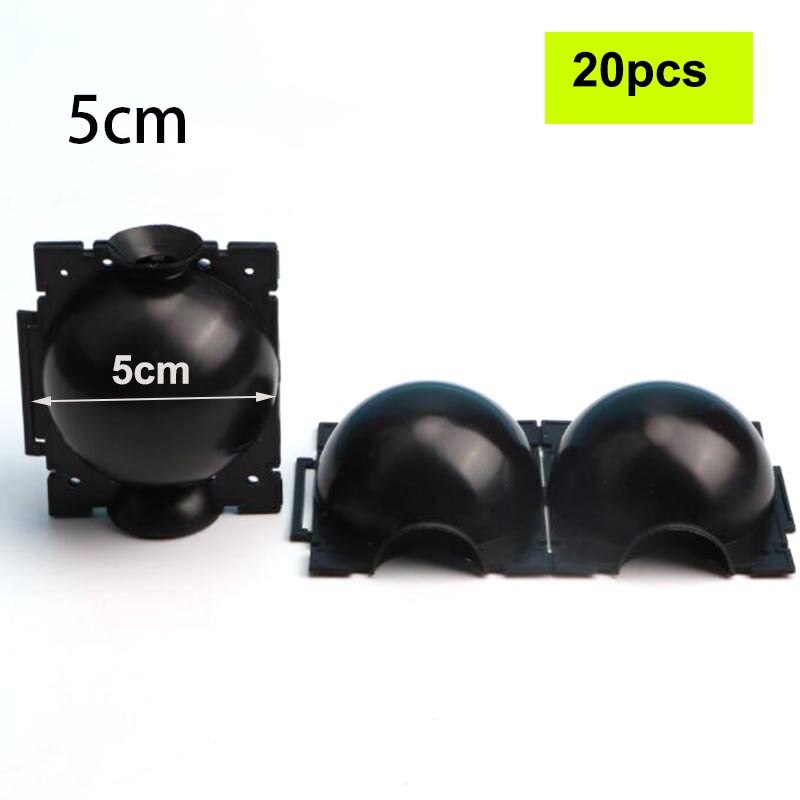 10/20 st frukt växt träd rotklump rotlåda plastlåda förökningslåda ympning roter växande högtrycksförädlingsboll: 5cm 20 st