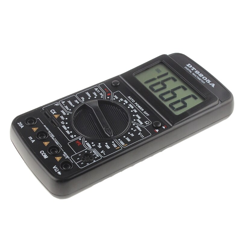 DT9205A Digital Multimeter AC/DC Voltmeter Ammeter Resistance Capacitance Meter