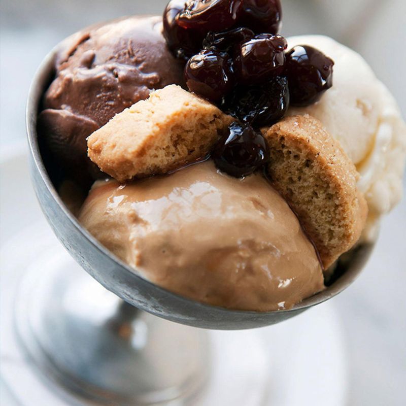 Stainless Steel Goblet Cup Ice Cream Dessert Salad Bowl Fruit Plate Snack Dish