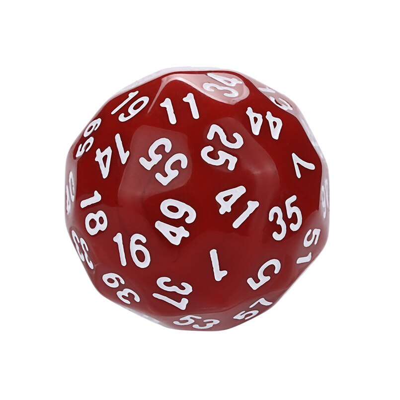 6Pcs würfel sets perfekte für TRPG spiel liebhaber neue poly würfel d60 16mm dados poliedricos dadi da gioco würfel d60 30A20