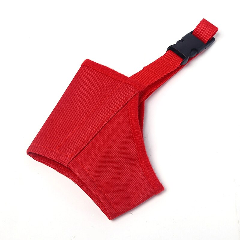 Bozal antiladridos para perro, productos para mascotas, accesorios, máscara de bozal para Pitbull, antiladridos para perros grandes, pequeños y medianos, 7 tamaños: XS / Rojo