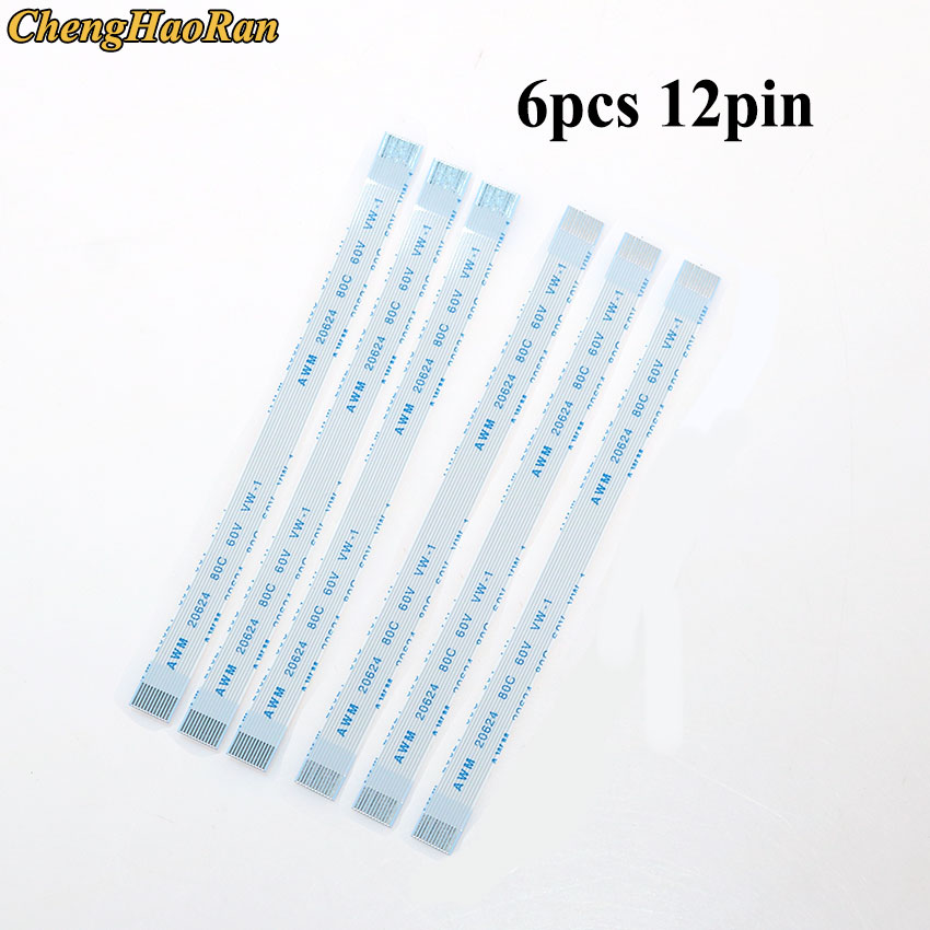 6 Stuks Voor Sony Ps4 Pro Slanke Controller 10 12 14 Pin Oplaadbord Stroomschakelaar Kabel Touchpad Flex Lint Kabel