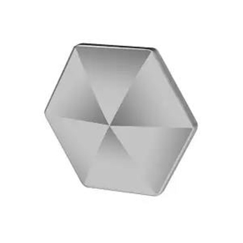 Agitarsi Danza Cinetica Spinner Flipo di Vibrazione Desk Giocattolo Rotante Pocket-sized Giocattolo Divertente collezione Regalo Per Bambini di Età Dello Stress: 05 Hexagon Silver