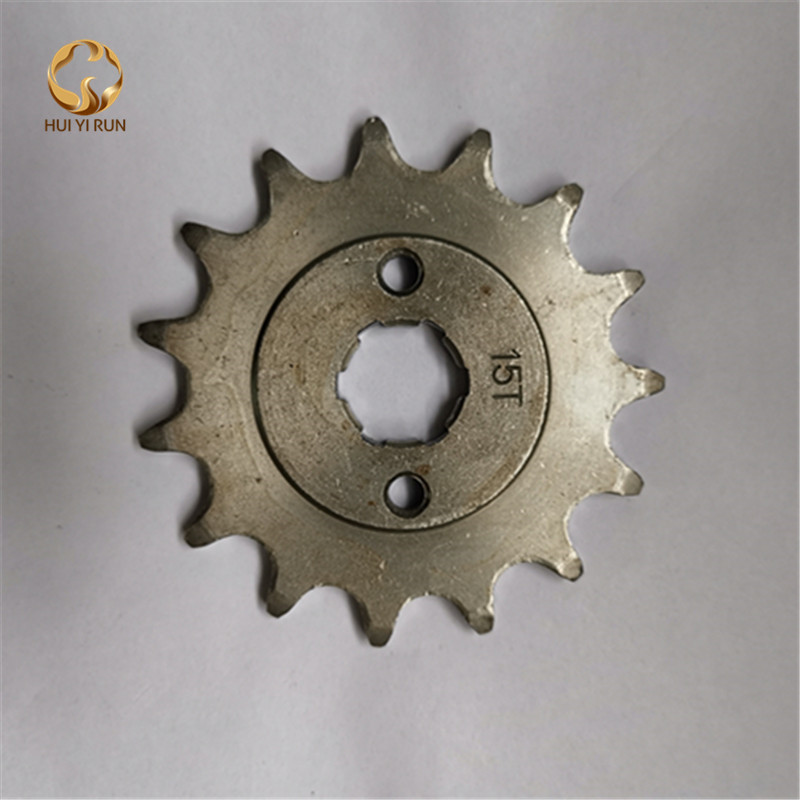 Forreste motor kædehjul 520# 15 tænder 20mm til 520 kæde med pladeskab motorcykel dirt bike pitbike atv quad dele