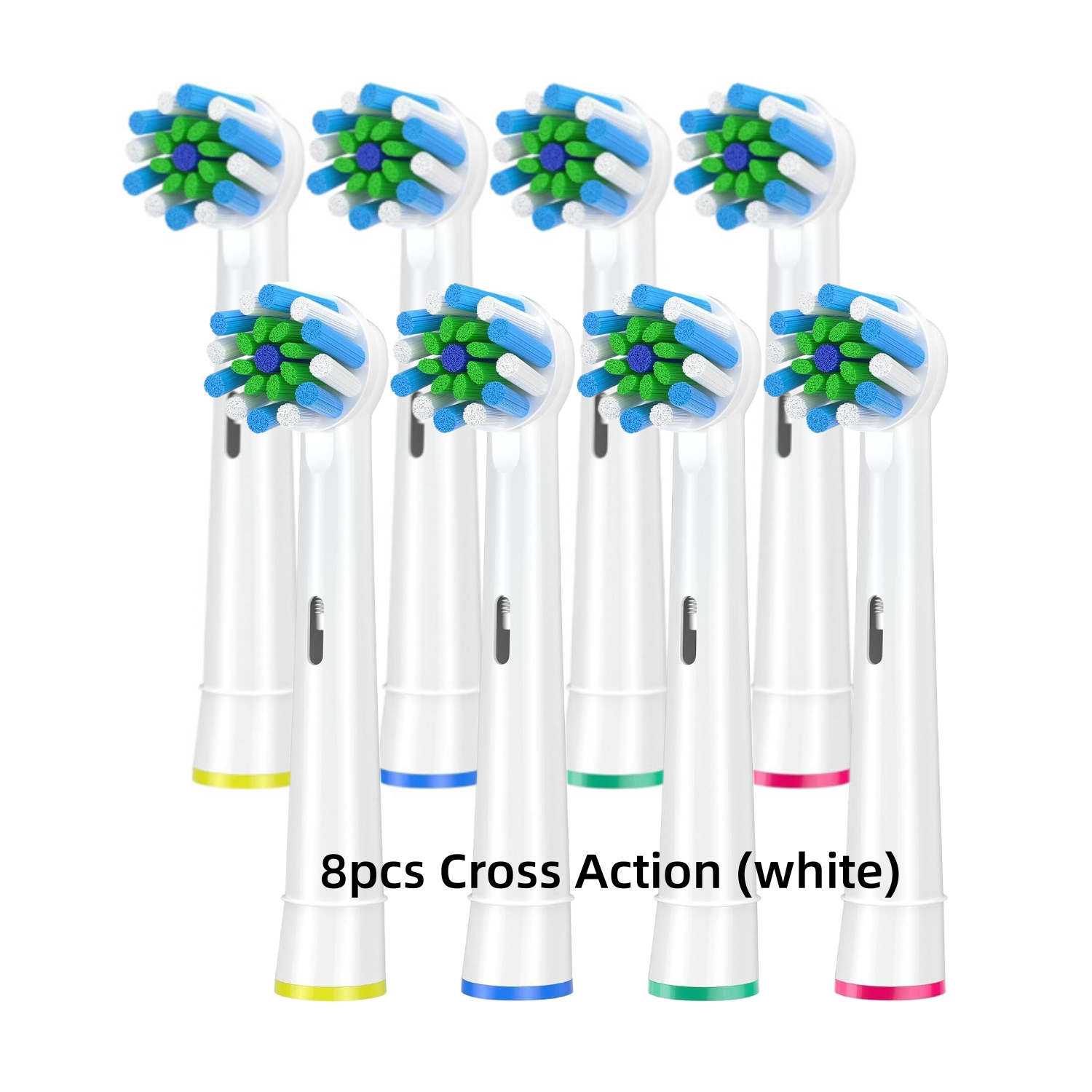 Black EB50 Brush Heads Cross Action 16 Degree Angle Spare Dental Nozzles for Oral B Electric Toothbrush D12/D16/DB4010/DB4510: Brown