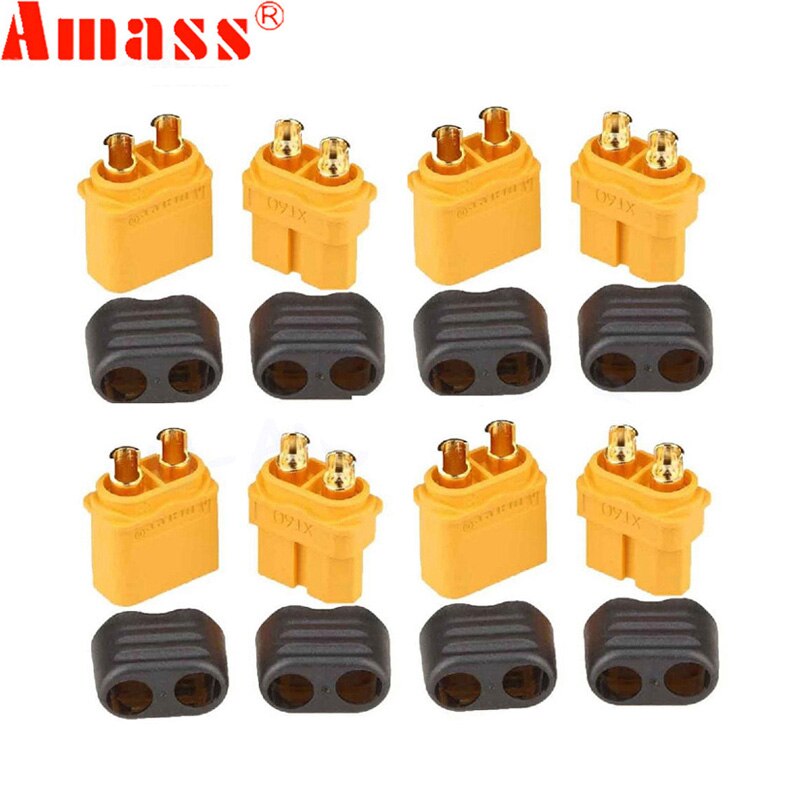 10 X Vergaren XT60 + Plug Connector Met Schede Behuizing 5 Mannelijke 5 Vrouwelijke (5 Paar)