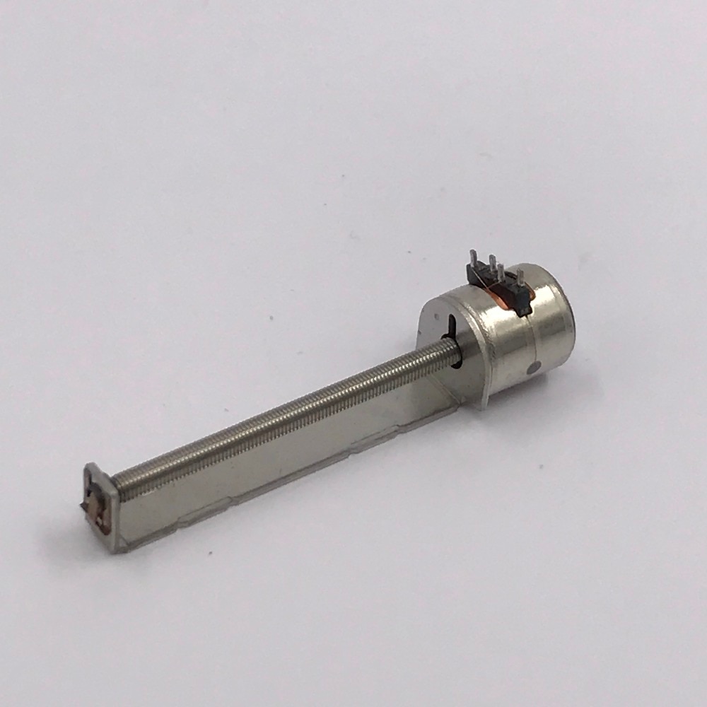 Micro Precision Linear Screw Stepper Motor Mini 8mm 2-Phase 4-Wire Stepping Motor 2mm Diameter Long Shaft
