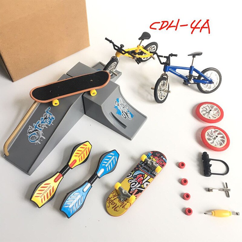 Kit de Mini-vélo BMX, Skateboard à doigt, parc , modèle de Scooter, jouet pour enfants, touche pour: CDH-4A