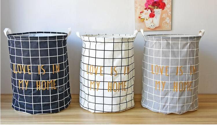 Opvouwbare wasmand, cartoon opbergmand voor speelgoed, linnen wasmand, diversen organizer, cesto ropa sucia, thuis opbergen