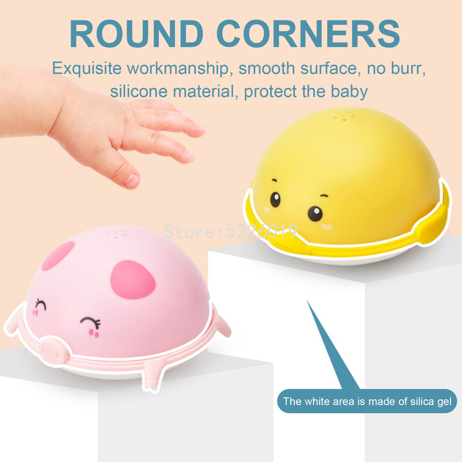 Baby Bath Toys Spray Water Shower Swim Pool Bathing Toys for Kids Electric Whale Bath Ball with Light Music Bathroom Toys