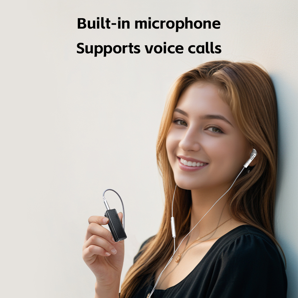 Fiio Btr11 Bluetooth 5,3 receptor Ldac adaptador amplificador de auriculares de Audio inalámbrico amplificador de auriculares personalizado con micrófono
