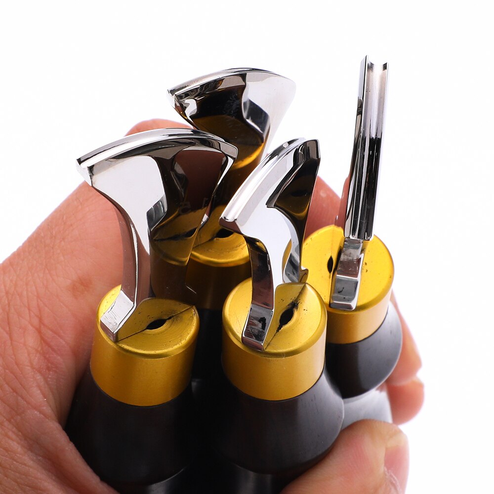 Line Pressing Machine Line Pressing Tools Edge Device Leather DIY Blank Holder Device Purple Light Rosewood Handle