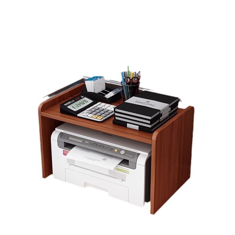 Printer Shelf Desktop Multi-layer Storage Rack Office Desk Stand Printer Shelf