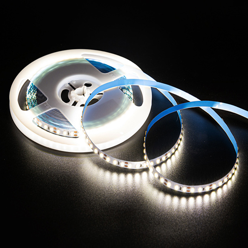 Dc 12v led-stribelys lysende båndlampe 2835 60/120 led'er /m 1m/2m/3m/4m/5m 3000k - 6000k til værelsesindretning køkkenbåndbelysning: Hvid / Udsender farve 2 / 3m