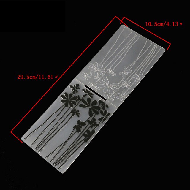 1 Plantilla de plástico en relieve para manualidades, confección de tarjetas, papel 3D DIY, Tarjeta para álbum de fotos, decoración de boda, álbum de recortes, carpeta en relieve: T10248