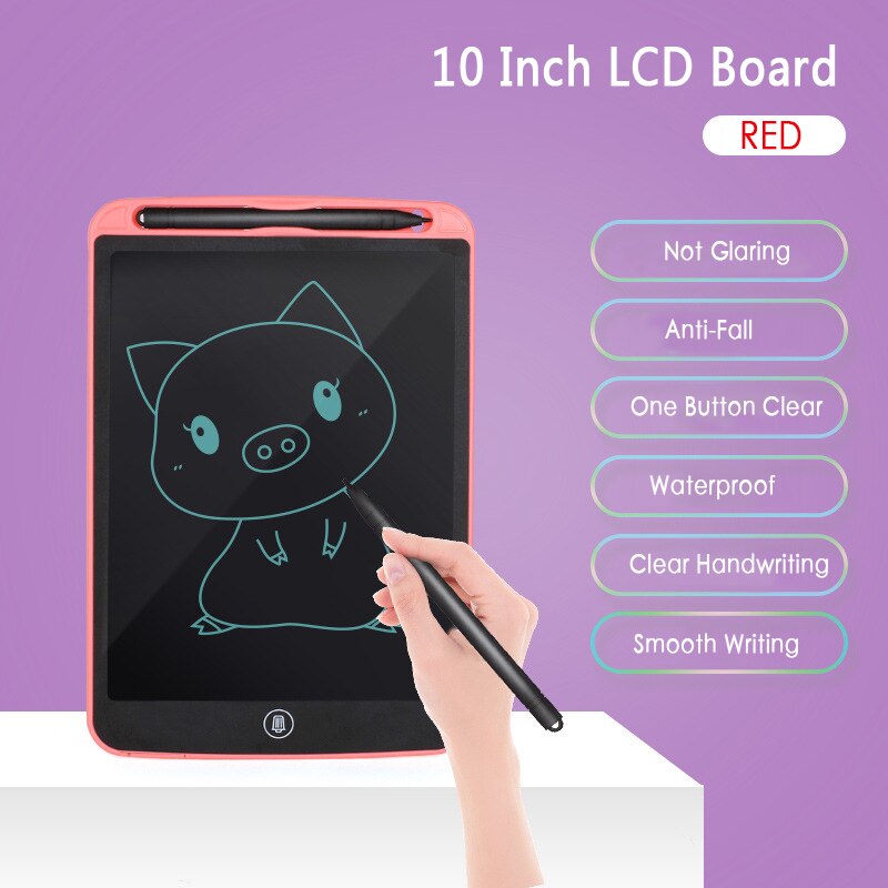 Sunany disegno di scrittura lcd elettronica Bambini tablet a Cristalli liquidi Tablet Tabellone Per Scrittura Tavolo Da Disegno Elettronico Resistenti Alle Radiazioni di Trasporto: 06