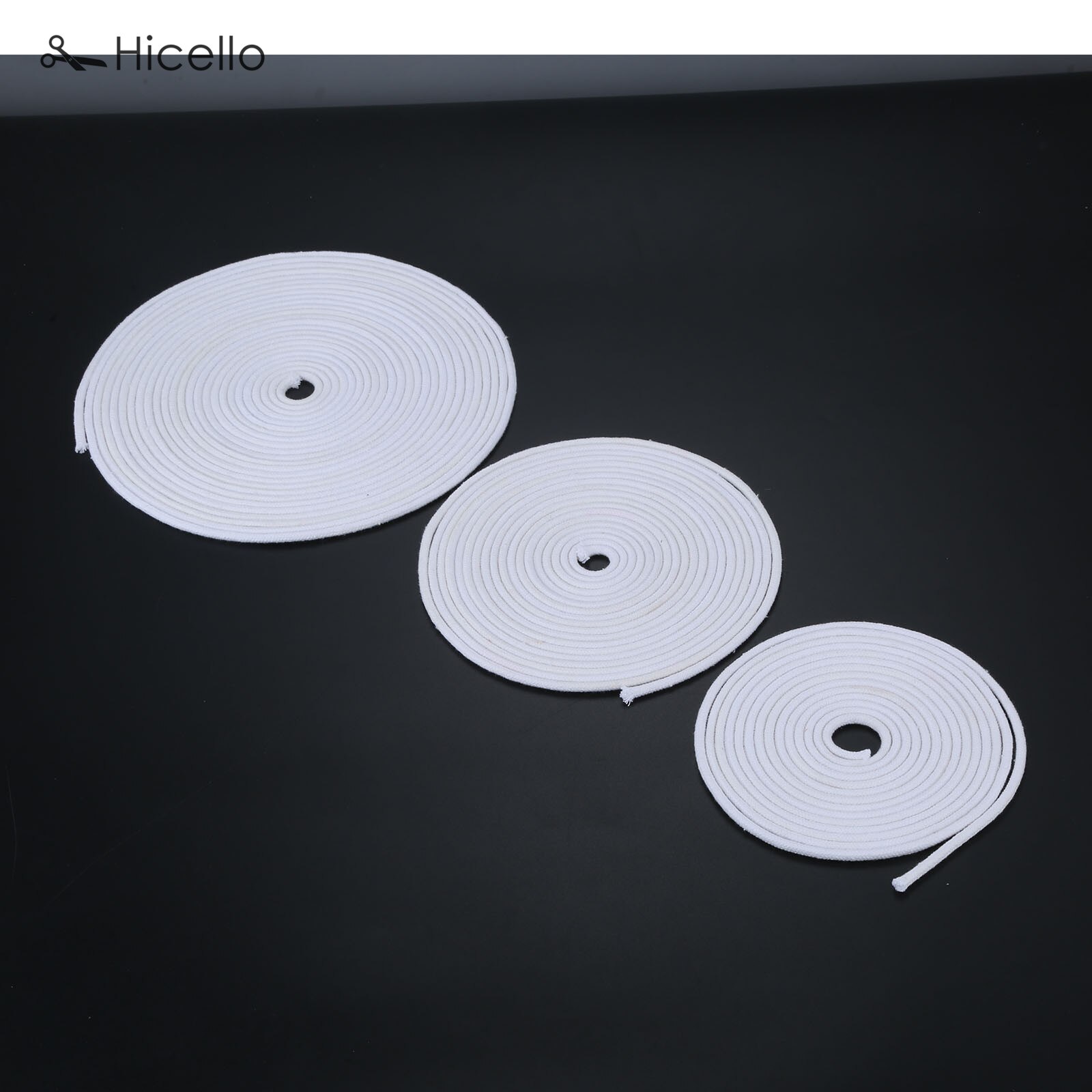 4m/6m/10m Lamp Wick Cotton Core Candle Making DIY 6mm Mellow Full Plump Villus Oil Burner Kerosene Lamp Alcohol Lighting Hicello