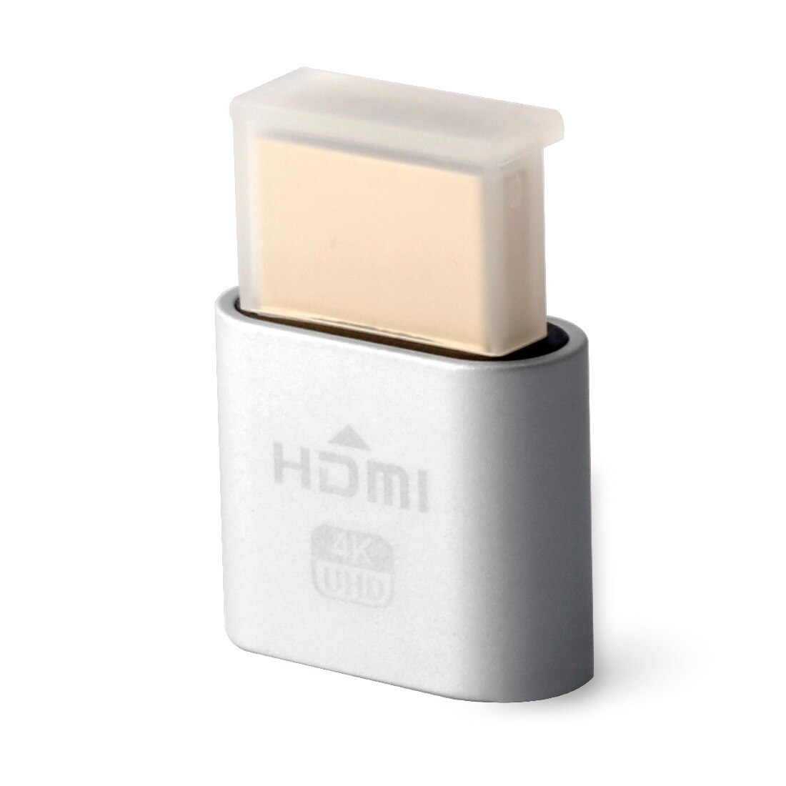 Edid Connector Hdmi Mini Dp Displayport Virtuele Display Dummy Adapter Plug Edid Headless Kvm 2560 & 1920*1080P @ 60Hz 4K: HDMI Silver