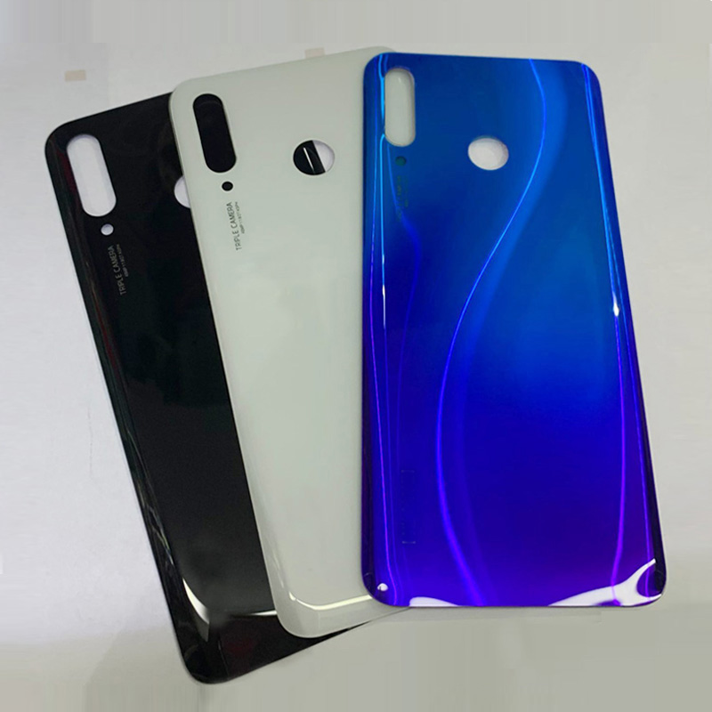 Behuizing Case Back Glas Batterij Cover Achterdeur Panel Voor Huawei P30 Lite Back Glass Cover Vervanging