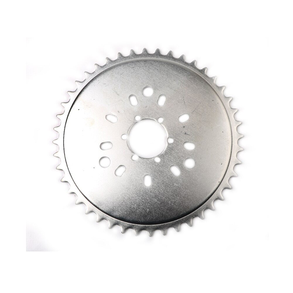 Adattatore pignone 44T misura 1.5 pollici 1 1/2 pollici 415 catena 49cc 50cc 66cc 80cc 2 tempi bici motorizzata