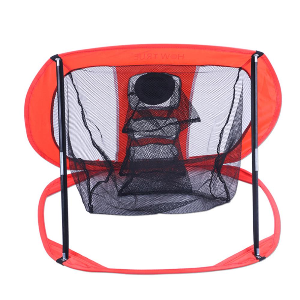 Nylon Golf Practice Net Golf Indoor Outdoor Chipping Pitching Cages Portable Golf Practice Training Aids Mats