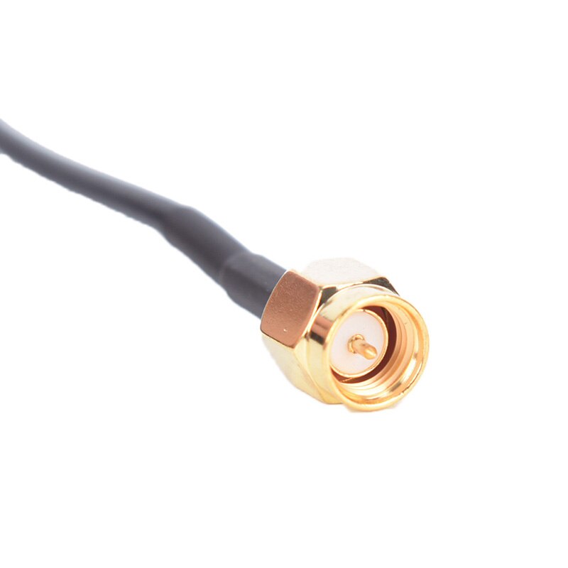 Amplificador de señal de 433Mhz, antena de media onda dipolo SMA macho/RP SMA macho/TS9 macho con base magnética, 12dbi