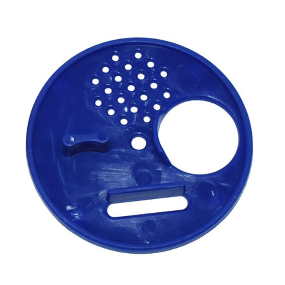100 Pcs Beekeeping Plastic Beehive Door Round Single Bee Exit Hive Vent Entrance Ventilation Gate Nest Tools Apiculture Supplies: Deep Blue