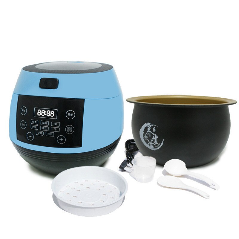 Intelligent rice cooker household 3L mini rice cooker small cooking 3-4 people automatic multi-function rice cooker