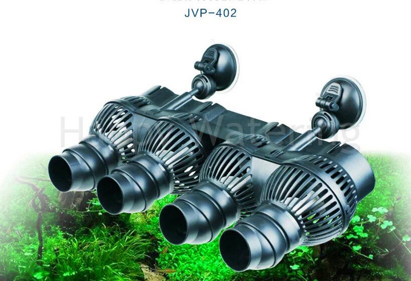 JVP-402A Type Dual Powerhead Wave Maker 48W Aquarium Fish Tank 220V Air Pump Wavemaker