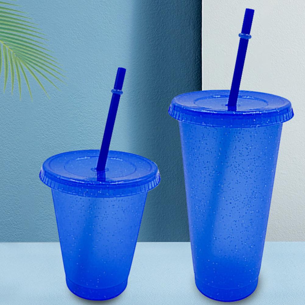 Adorable Water Bottle Multi-color Coffee Mug Smooth Reusable PP Cold Tumblers Cup