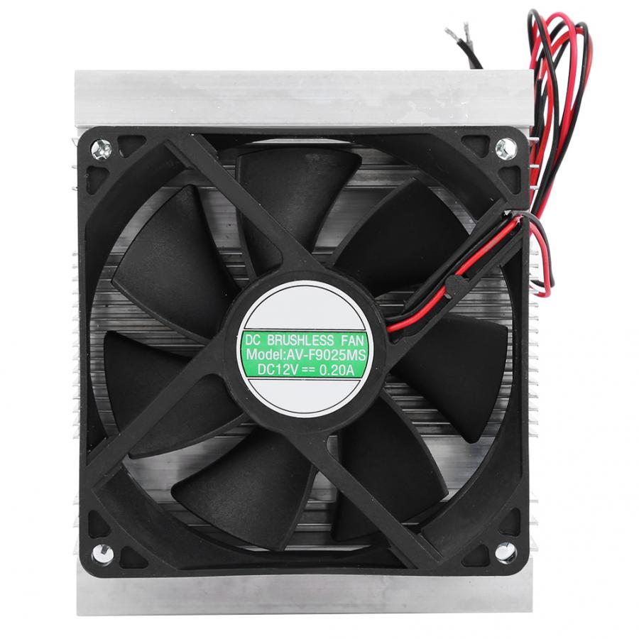 Módulo de placa Peltier termoeléctrica de XD-35, sistema de enfriamiento DIY, Kit para refrigeración de espacio pequeño